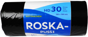 Roskapussi - 30 L - 500 x 700 mm HD