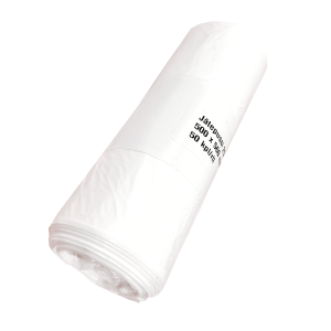 Garbage bag - 25 L - 500 x 560 mm HD - white