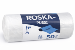Roskapussi - 30 L - 500 x 700 mm - kirkas