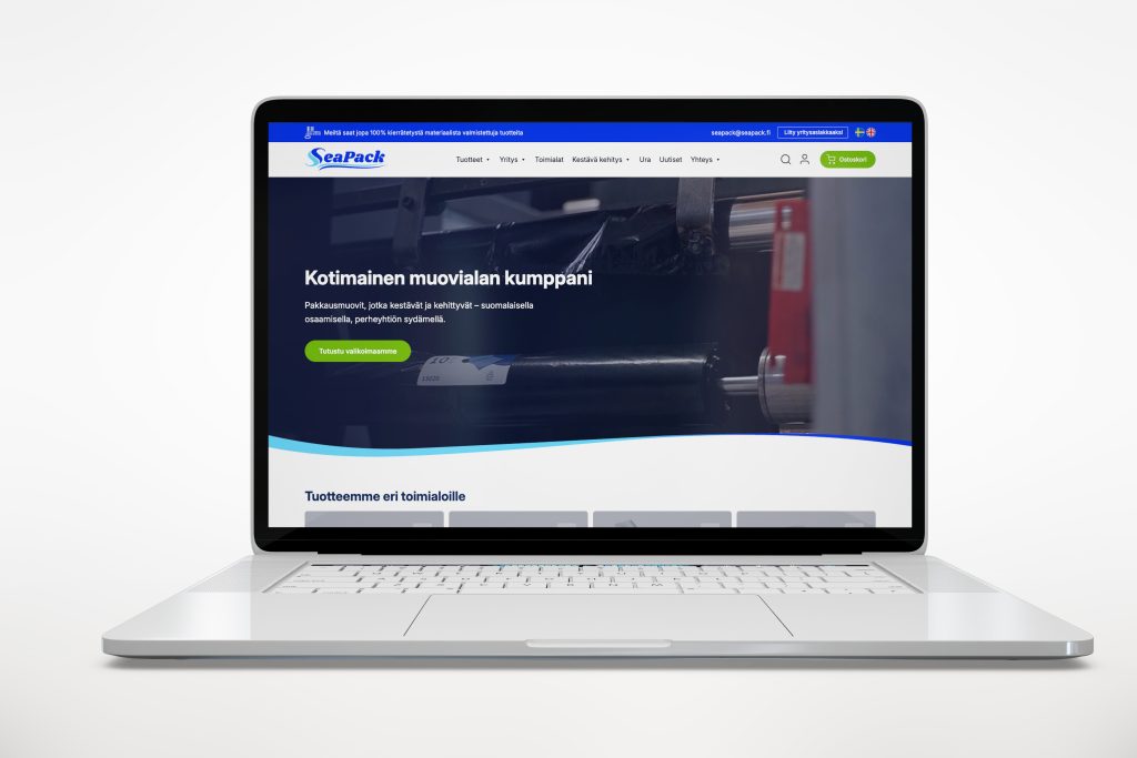 Uusi SeaPack Groupin verkkokauppa on julki!